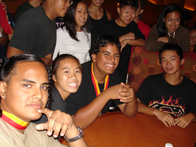 The participants of the Dessert contest